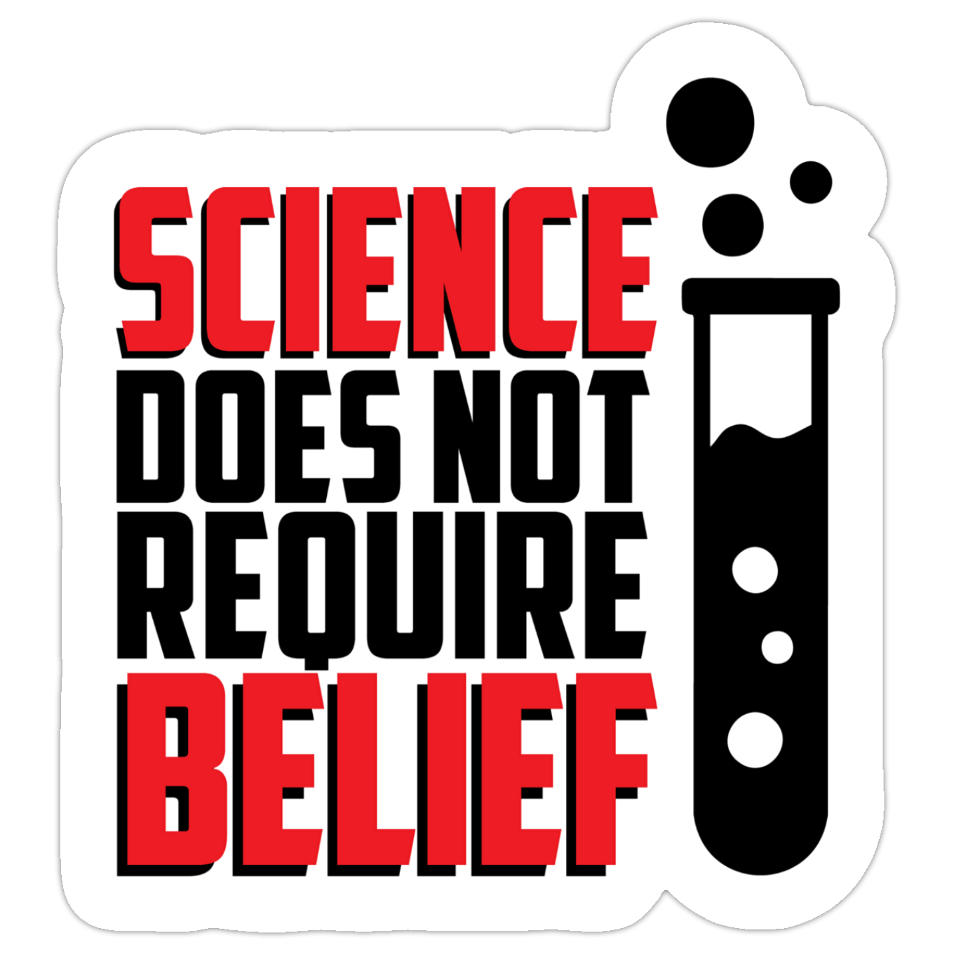 SCIENCE DOES NOT REQUIRE BELIEF